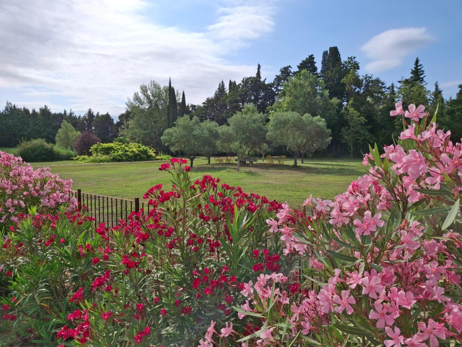 La Bastide Des Amouriers Caumont-sur-Durance Luaran gambar